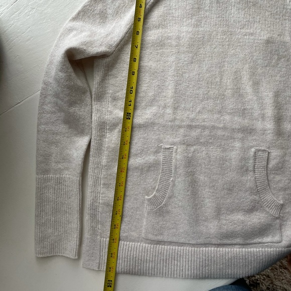 Loft cowl neck pocket sweater. - Picture 6 of 10